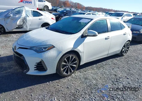 2017 Toyota Corolla Se from USA, damaged, VIN 5YFBURHE0HP650076